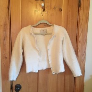 Vintage angora cardigan